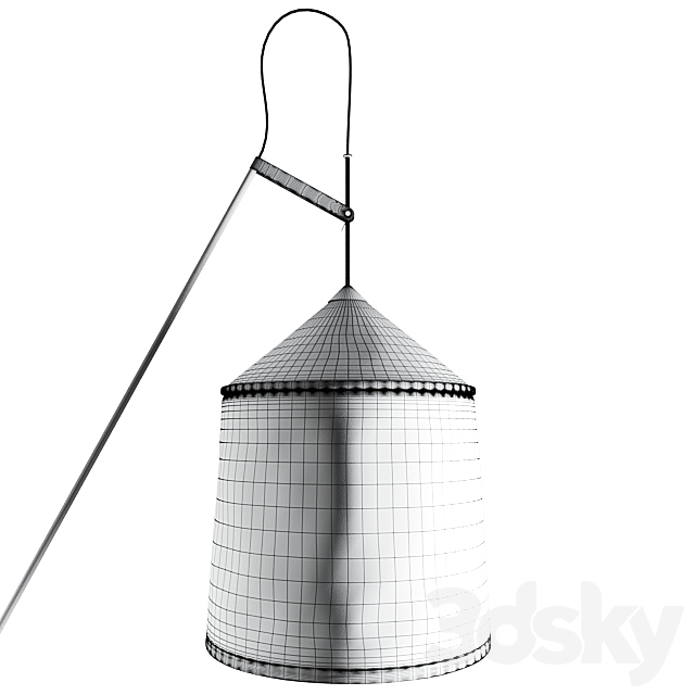 Marset Jaima P307 Outdoor Floor Lamp 3DS Max Model - thumbnail 2