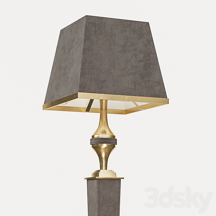 Masiero Darshan STL floor lamp 3DS Max - thumbnail 2