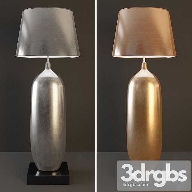 Maxlight Class Floor Lamp Silver And Gold 3dsmax Download - thumbnail 1