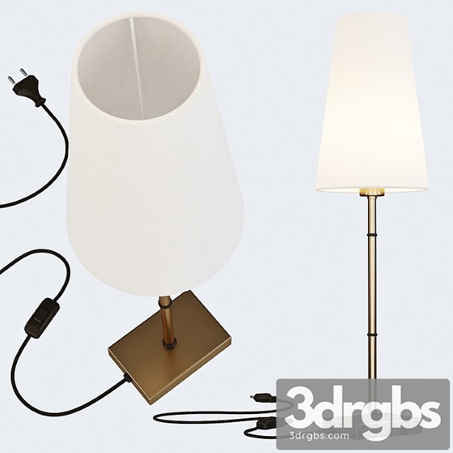 Maytoni Table Lamp Zaragoza 1 3dsmax Download - thumbnail 1