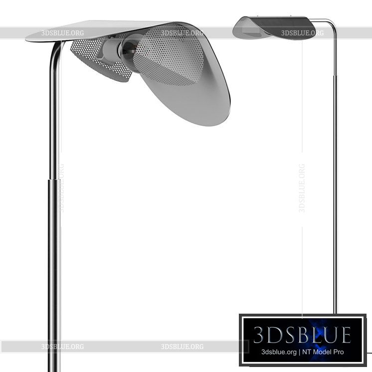 Menu Wing Floor Lamp 3DS Max - thumbnail 3