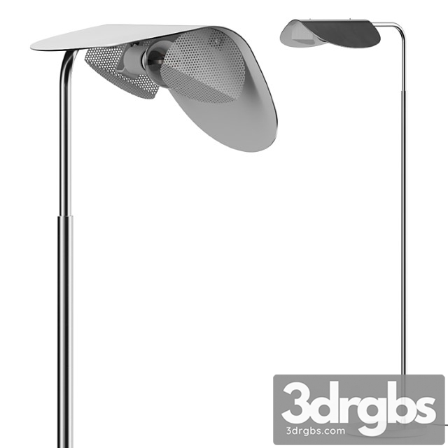 Menu Wing Floor Lamp 3dsmax Download - thumbnail 1