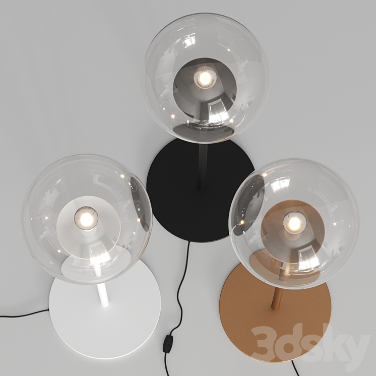 Metal Lux Global Floor Lamps 3DS Max - thumbnail 2