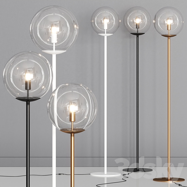 Metal Lux Global Floor Lamps 3DSMax File - thumbnail 1