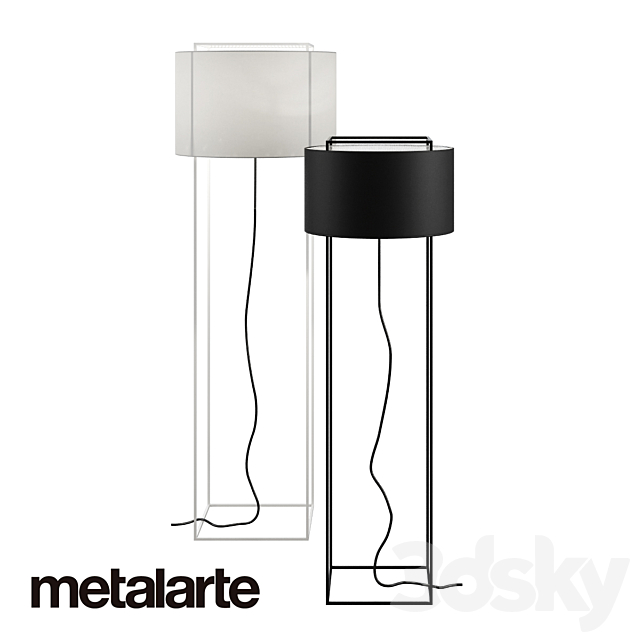 Metalarte _ Lewit Floor lamp 3DSMax File - thumbnail 1