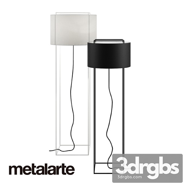 Metalarte Lewit Floor Lamp 3dsmax Download - thumbnail 1