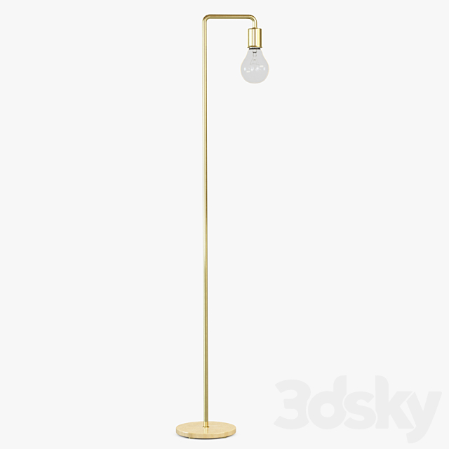 Metro Floor Lamp 3DSMax File - thumbnail 1