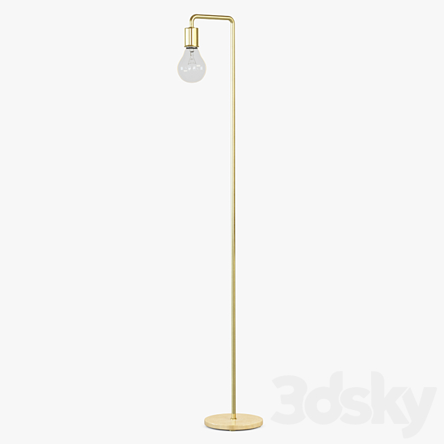 Metro Floor Lamp 3DSMax File - thumbnail 2