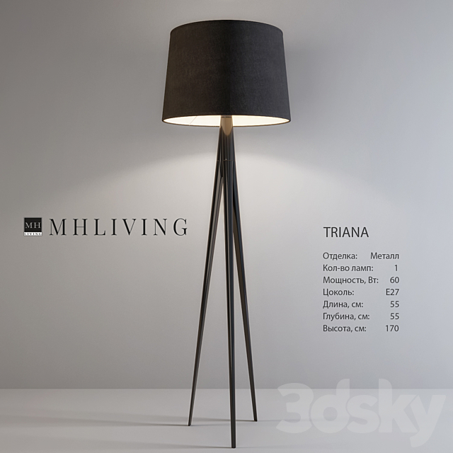 MHLIVING TRIANA 3DSMax File - thumbnail 1