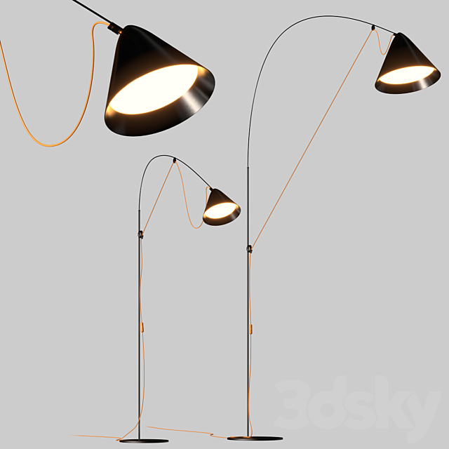 Midgard AYNO floor lamp 3DSMax File - thumbnail 1