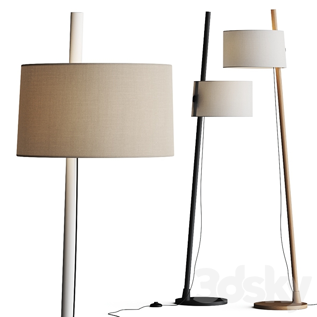 Milan Iluminacion Linood Floor Lamp 3DSMax File - thumbnail 1