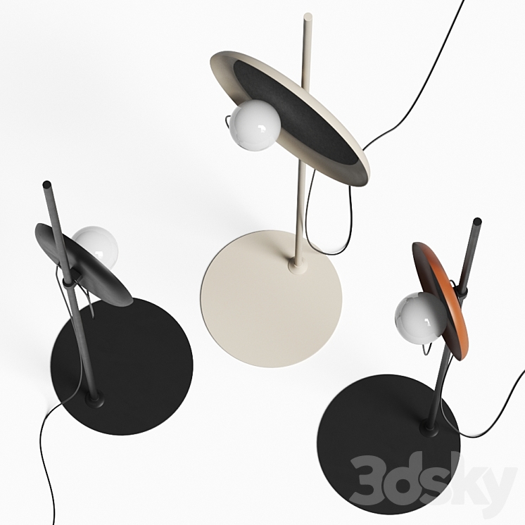 Milan Iluminacion Wire Floor Lamps 3DS Max - thumbnail 2