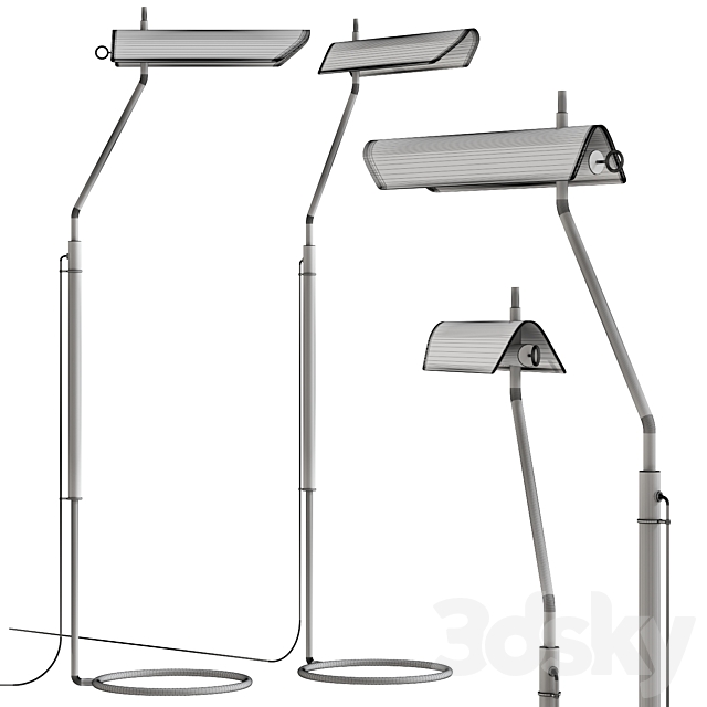 Miles by Chapman Myers from Visual Comfort Floor Lamp 3DSMax File - thumbnail 2