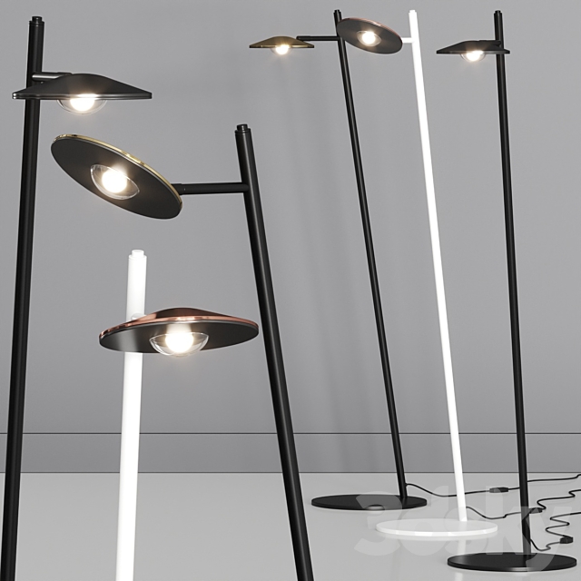 Millelumen Casablanca Rising Floor Lamps 3DSMax File - thumbnail 1