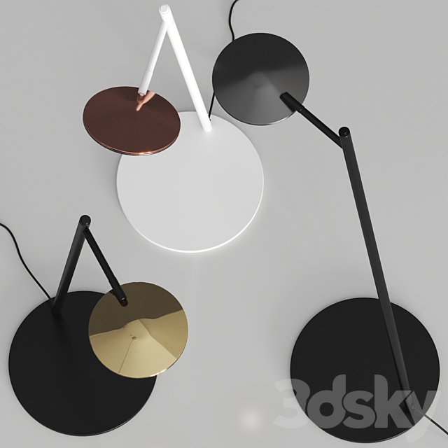 Millelumen Casablanca Rising Floor Lamps 3DSMax File - thumbnail 2