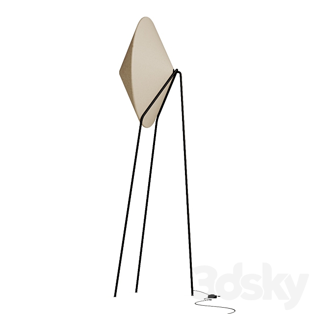 Miniforms Rificolona Floor Lamp 3ds Max - thumbnail 2