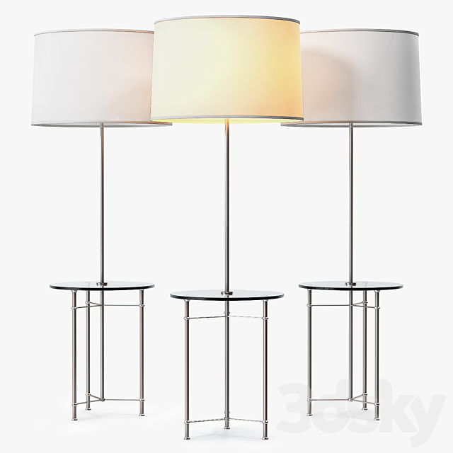 Mitchell Gold & Bob Williams Orson Floor Lamp 3DSMax File - thumbnail 1