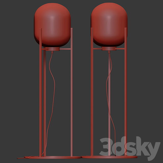 Modern floor lamps 3DSMax File - thumbnail 2