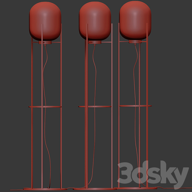 Modern floor lamps 3DSMax File - thumbnail 3