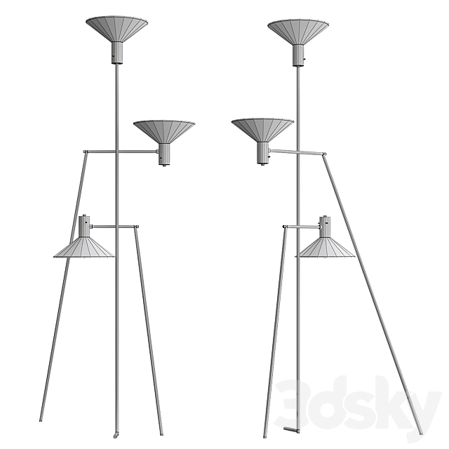 MODERN LOVE Floor lamp 3DSMax File - thumbnail 2