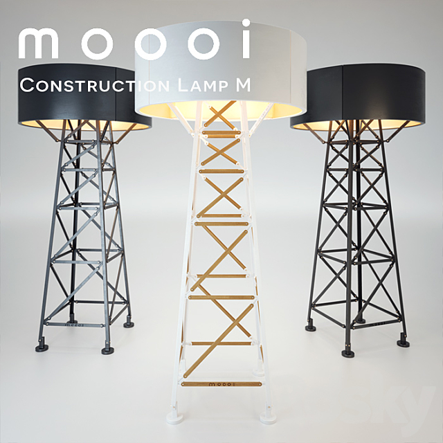 Moooi Construction Lamp M 3ds Max - thumbnail 1