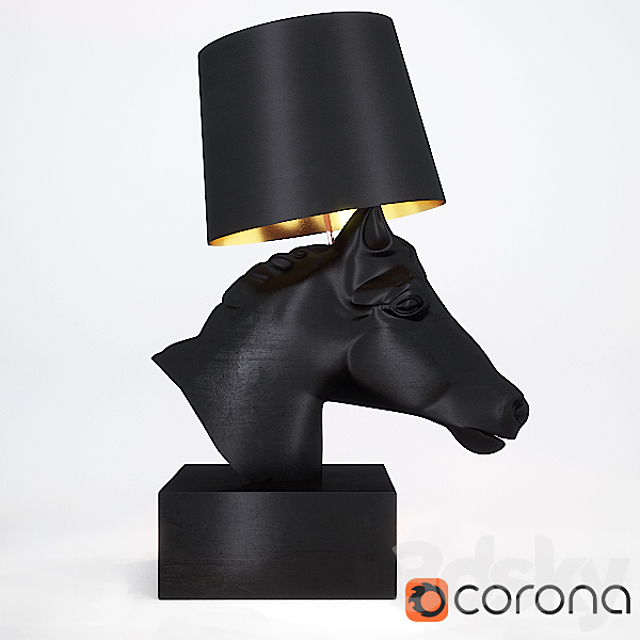 Moooi horse 3DS Max Model - thumbnail 2