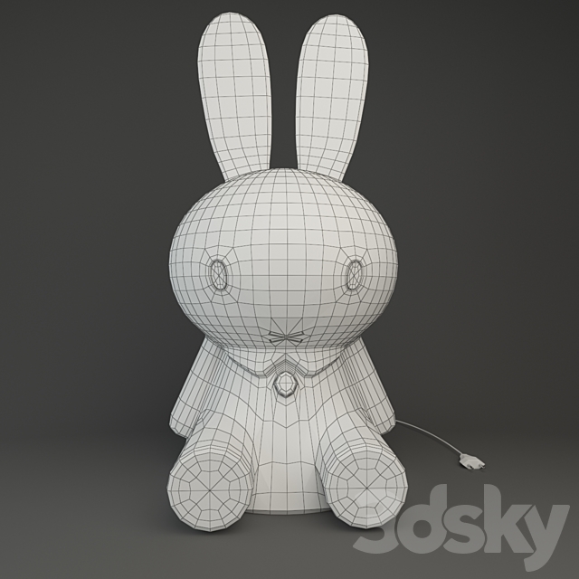 Mr. Maria Miffy XL 3DS Max Model - thumbnail 2