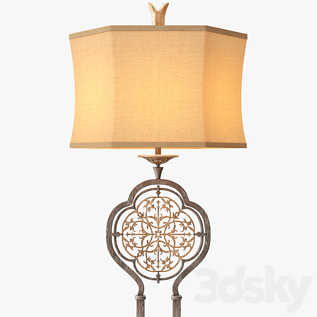 Murray Feiss Marcella 1Lt Floor Lamp 3ds Max - thumbnail 2