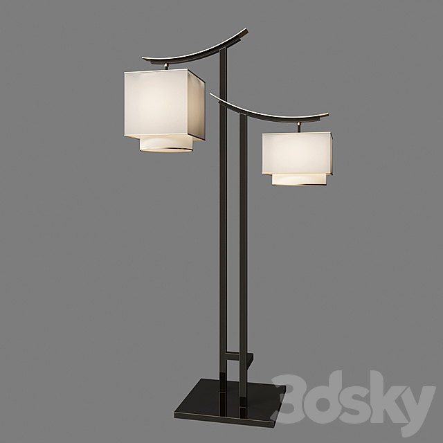 New chinese floor lamp 3DSMax File - thumbnail 2