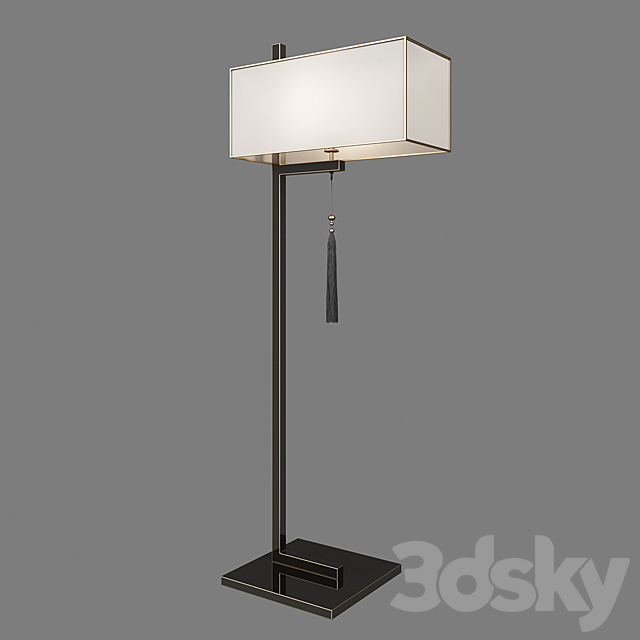 New chinese floor lamp 3DSMax File - thumbnail 2