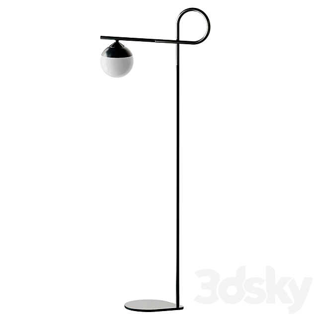 NODE Floor Lamp from CorteZari 3DSMax File - thumbnail 3