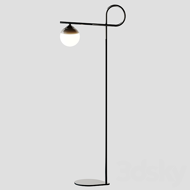 NODE Floor Lamp from CorteZari 3DSMax File - thumbnail 4