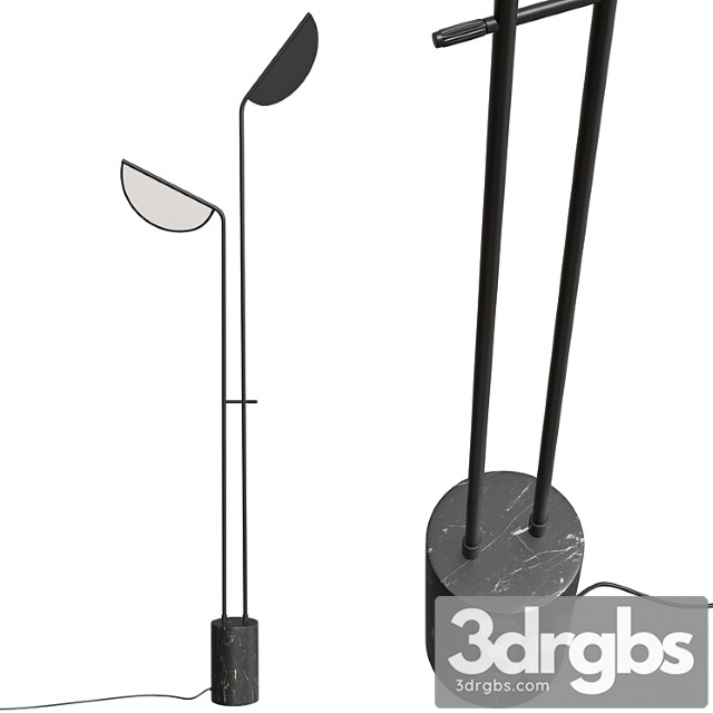 Nordic Floor Lamp 3dsmax Download - thumbnail 1