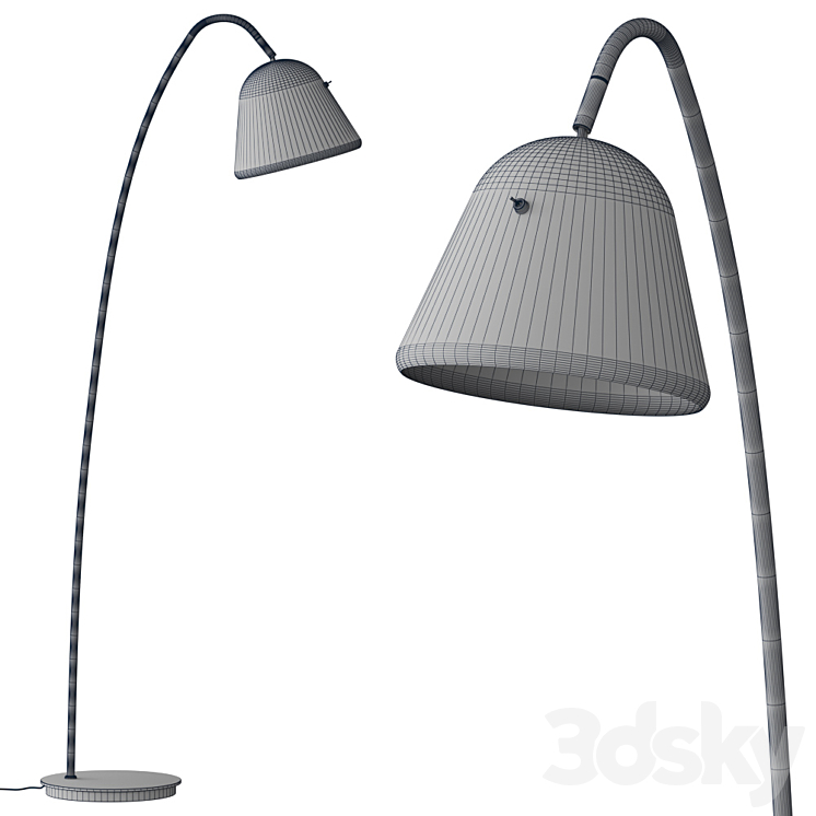 Nordlux – Fleur Floor lamp 3DS Max Model - thumbnail 2