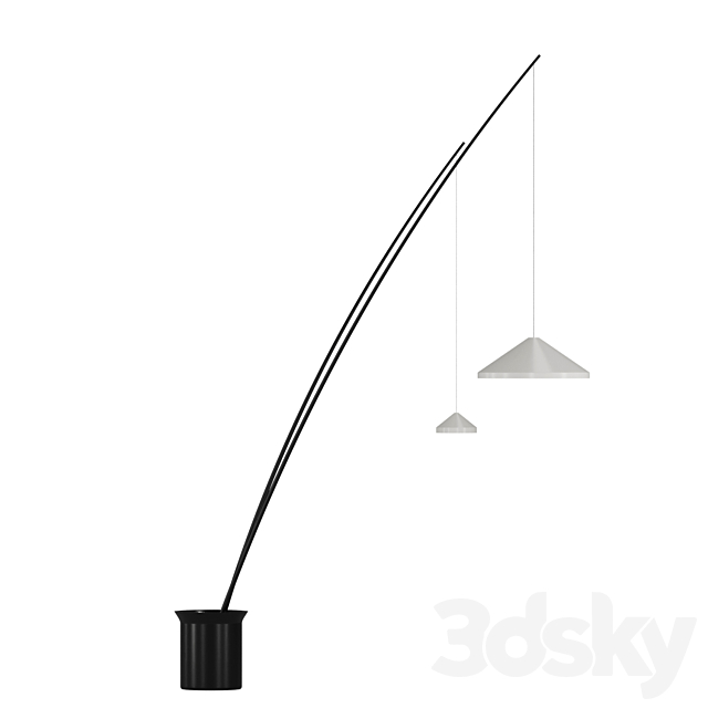 NORTH | Floor lamp By Vibia 3DSMax File - thumbnail 3