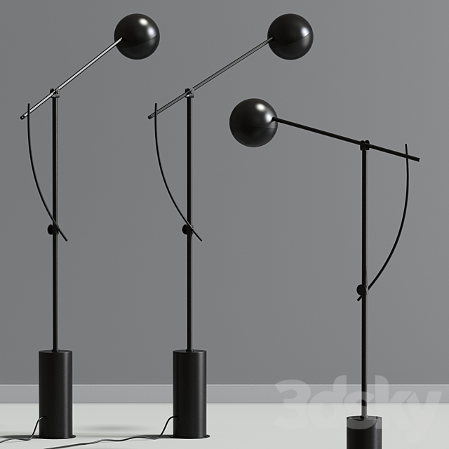 Northern Lighting Balancer Floor Lamp 3DS Max Model - thumbnail 3