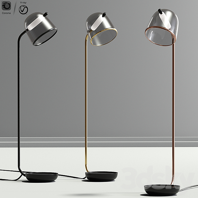 Northern Lighting Balancer Floor Lamp 3DSMax File - thumbnail 1
