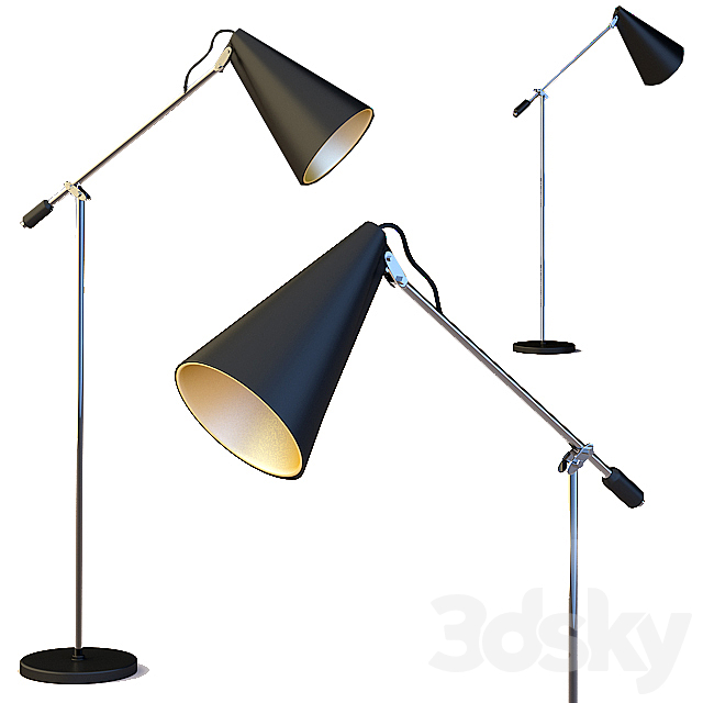 Northern Lighting Me Floor Lamp 3ds Max - thumbnail 1