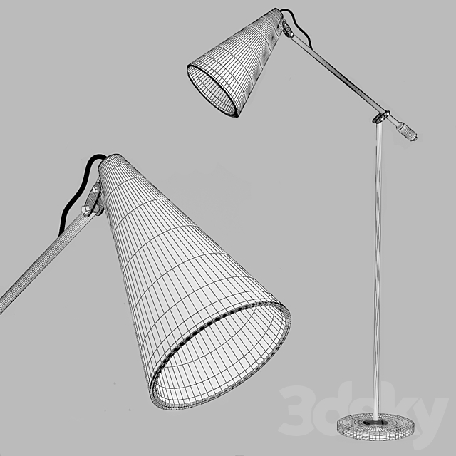 Northern Lighting Me Floor Lamp 3ds Max - thumbnail 2