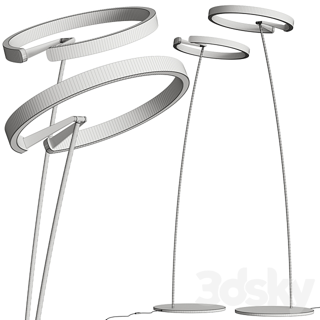 Occhio Mito Raggio Floor Lamps 3DSMax File - thumbnail 2