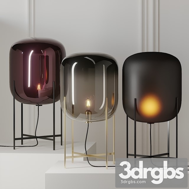 Oda Medium Floor Lamp by Pulpo 3dsmax Download - thumbnail 1