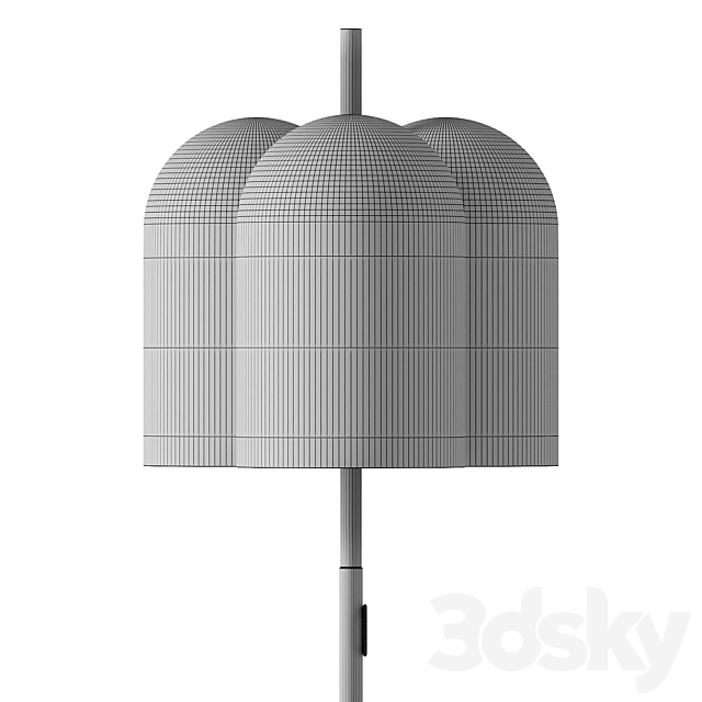 Oket floor lamp by Aromas 3ds Max - thumbnail 3