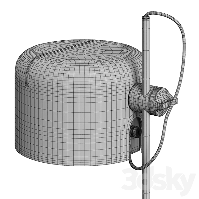 Oluce _ Coupe Floor Lamp 3DS Max Model - thumbnail 3