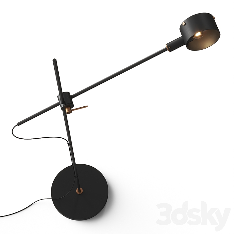 Oluce GO 352 Floor Lamp 3DS Max - thumbnail 2