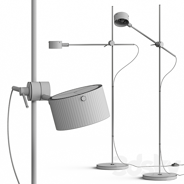 Oluce GO 352 Floor Lamp 3DSMax File - thumbnail 5