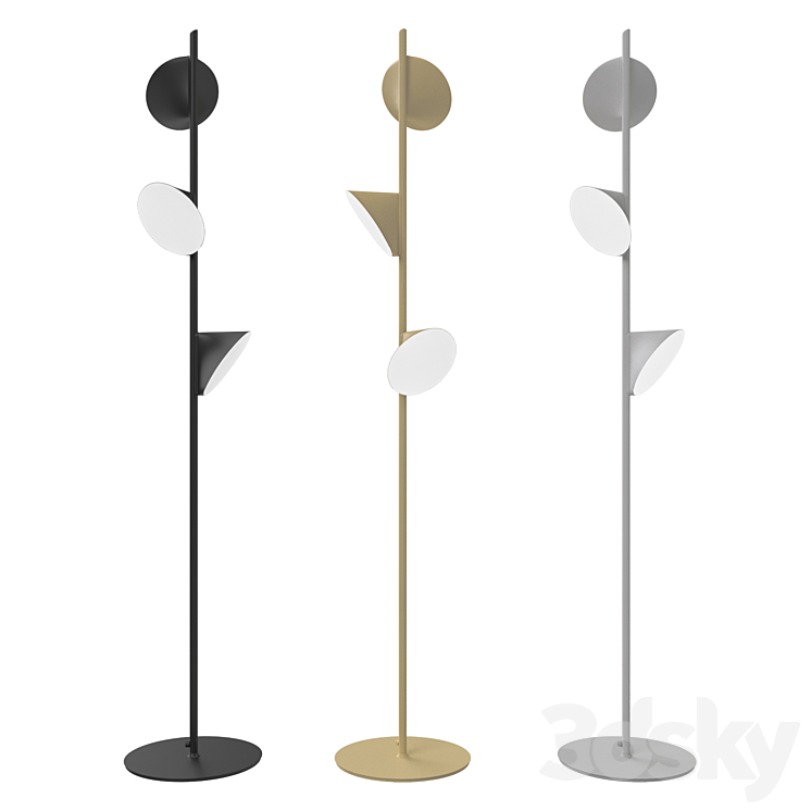 Orchid Floor Lamp 3DS Max - thumbnail 1