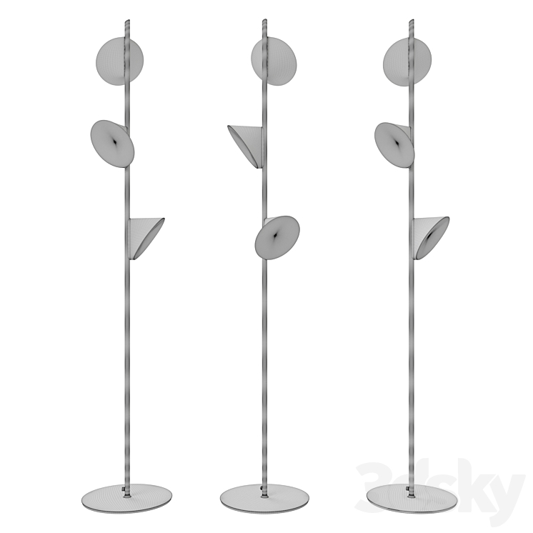 Orchid Floor Lamp 3DS Max - thumbnail 2