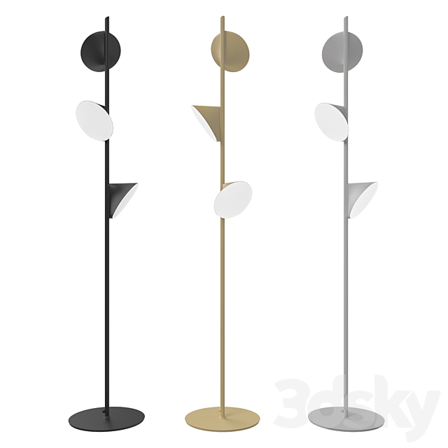 Orchid Floor Lamp 3DSMax File - thumbnail 1