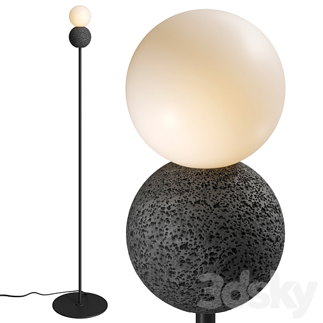 Origo floor lamp by David Pompa 3ds Max - thumbnail 1