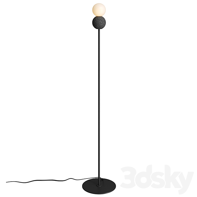 Origo floor lamp by David Pompa 3ds Max - thumbnail 2